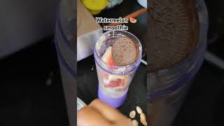 Water melon smoothie 🥤🍉food morning breakfast recipe smoothie smoothies juicing [upl. by Catarina948]