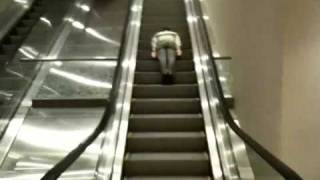 Mano planking on escalator [upl. by Haissi]