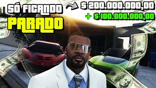 COMO GANHAR MUITO DINHEIRO NO GTA 5 OFFLINE SÓ FICANDO PARADO MODO HISTÓRIA [upl. by Eduam]