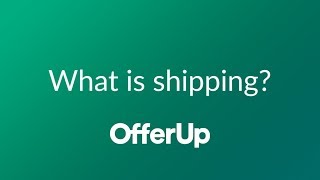 How shipping works on OfferUp [upl. by Chak]