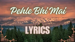 Pehle Bhi Mai Lyrics  Animal  Ranbir Kapoor  Sandeep V  Lyric Loom [upl. by Rebmetpes]