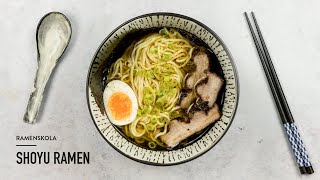 Shoyu ramen med krispigt sidfläsk [upl. by Madigan]