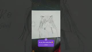 My sweet drawing ❤️😁😘 Subscribe👍 [upl. by Sperling]