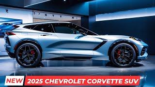 Sports Car or Family Hauler The 2025 Chevrolet Corvette SUV Debuts [upl. by Nner600]