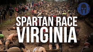 Spartan Race 2014  Virginia Super  Official Race Video [upl. by Yniffit]