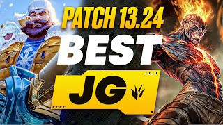 The BEST Junglers For All Ranks On Patch 1324 FINAL Season 13 Jungle Tier List League of Legends [upl. by Beaston]