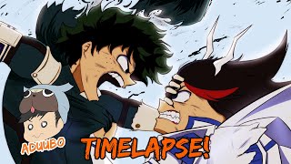 Junketsu Ryuko Vs Izuku Timelapse [upl. by Narcissus676]