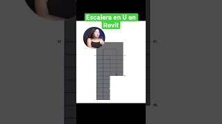 Escaleras en U en revit arquitectura architecture [upl. by Ecirehc586]