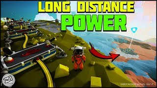 Long Distance Base POWER New Extenders  Astroneer Base Building Update 60 E2  Z1 Gaming [upl. by Neelav]