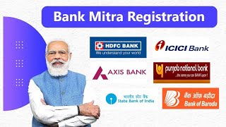 CSCVLE Bank Mitra online application process  बैंक मित्र ऑनलाइन आवेदन की प्रक्रिया [upl. by Ahseirej196]