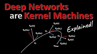 Deep Networks Are Kernel Machines Paper Explained [upl. by Ahens]