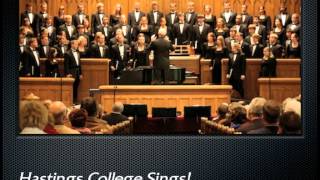 Billings When Jesus Wept The Hastings College Choir [upl. by Terrel]