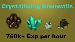 Runescape 3 Crystallising Grenwalls Hunter Guide [upl. by Eizzil]