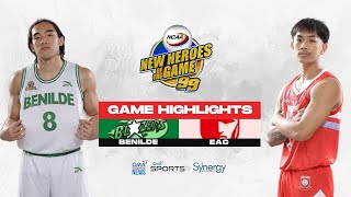 NCAA 99 Mens Basketball EAC vs Benilde Highlights  NCAA Season 99 [upl. by Cortney672]