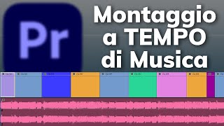 Montaggio video a tempo di musica in premiere [upl. by Elset709]