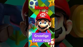 Gruselige Easter eggs in Mario Spielen supermario nintendo nintendomario [upl. by Stanly195]