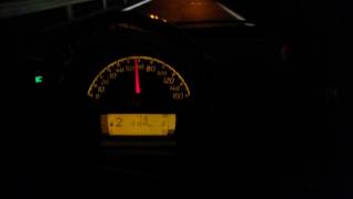 ACCELERATION 0155Kmh SMART 451 45HP 08L CDI TURBODIESEL [upl. by Lekcar]