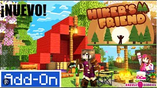 NUEVO ¡ADD ON EN MINECRAFT GUIA COMPLETA HIKERS FRIEND español [upl. by Sanfo716]