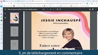 Telecharger livres Faites votre glucose revolution pdf gratuit 2023 [upl. by Anthe]