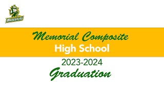 Memorial Composite High School Graduation 20232024 [upl. by Enavi]