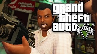 GTA 5 Online  FIRST PERSON ROBBERY GTA V Online PS4 [upl. by Launame]