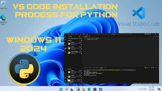 How to Install VS Code on Windows 11 amp Set Up Python in Minutes  VS Code for Python [upl. by Ahsemrac894]