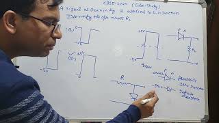 A signal as shown in the figure is applied to a pn junction diode Identify the output across RL [upl. by Chiou694]