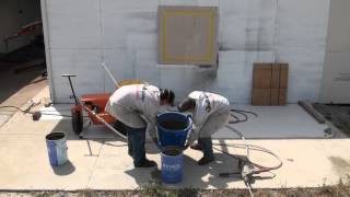 Xypex® Concentrate How to Mix and Spray Waterproofing of Tunnels and Bridges [upl. by Gaylene]