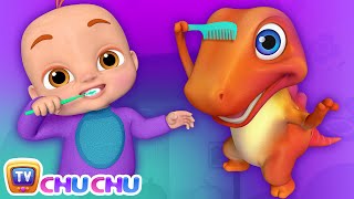 This Is The Way We Brush Our Teeth  ChuChu TV Funzone 3D Nursery Rhymes amp Kids Songs [upl. by Wilsey968]