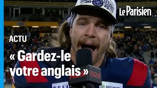 Le coup de gueule d’un sportif qui relance le débat sur la place du français au Canada [upl. by Sells965]