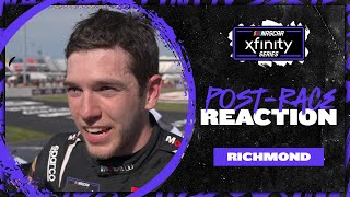 Chandler Smith ‘never gave up’ in Richmond victory  NASCAR [upl. by Macfarlane]