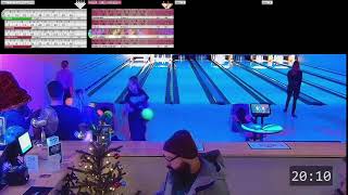 Swedish National Bowling league Strike House Lundby Lanes 14 241130 [upl. by Enelez]