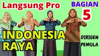 Tutorial Dirigen Indonesia Raya yang benar bagian 5 dirigen indonesiaraya pakipin [upl. by Urbano]