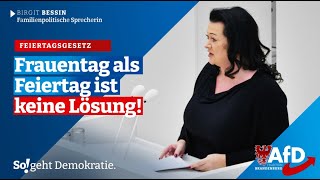 Frauentag als Feiertag ist keine Lösung [upl. by Lemire]