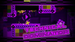 quotTechnical Dominatorquot by Dudex All Coins  Geometry Dash 20 [upl. by Ahsienyt]