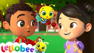 Shake the Apple Tree  Lellobee by CoComelon  Sing Along  Nursery Rhymes and Songs for Kids [upl. by Ruphina195]