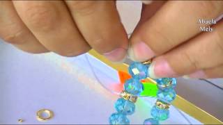 TUTORIAL PULSERA SENCILLA DE BISUTERÍA [upl. by Gnuhn]