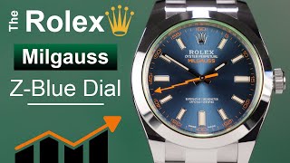 Rolex Milgauss Z Blue Review  Will it be Discontinued 116400GV [upl. by Cyn]