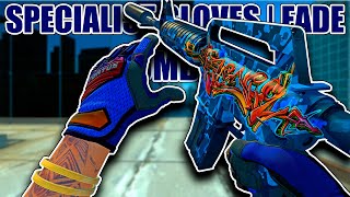 COMBOS FOR SPECIALIST GLOVES  FADE ★ CSGO Showcase [upl. by Ellinad638]