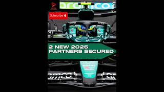 2 NEW PARTNERS for Aston Martin in 2025 🤑 f1 formula1 [upl. by Davie]