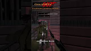 GoldenEye N64 Custom Animations  Jamiroquai Virtual Insanity Slide goldeneye 007 nintendo64 [upl. by Enitsed780]