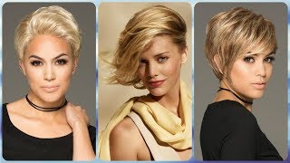 As 20 melhores ideias para corte de cabelo curto e loiro [upl. by Yadsendew230]