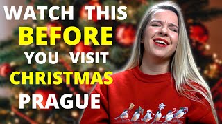 Prague Christmas  Watch THIS Before You Visit Prague in December [upl. by Ahsinroc]