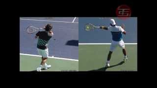 HallofFame Topspin Forehands in Slow Motion FedererNadalDjokovic [upl. by Lizabeth]