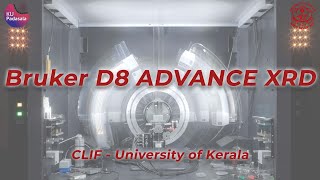 Bruker D8 ADVANCE X Ray Powder Diffractometer  CLIF  University of Kerala [upl. by Edurtreg]