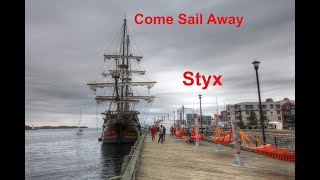 Come Sail Away Styx  with lyrics [upl. by Aserret]