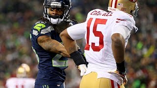 quotRichard Sherman Interviewquot  quotMichael Crabtreequot Seahawks Vs 49ers [upl. by Allina]