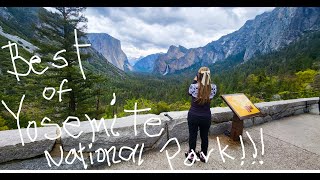 THE BEST OF YOSEMITE NATIONAL PARK  4K CINEMATIC [upl. by Pascale]