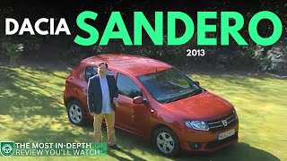 Dacia Sandero Review 2013  A car that makes sense as a used buy [upl. by Assirod]