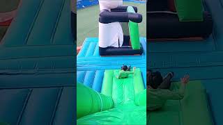 Forward inflatable slide here I come inflatable inflatablslide slide funtime [upl. by Pavyer]